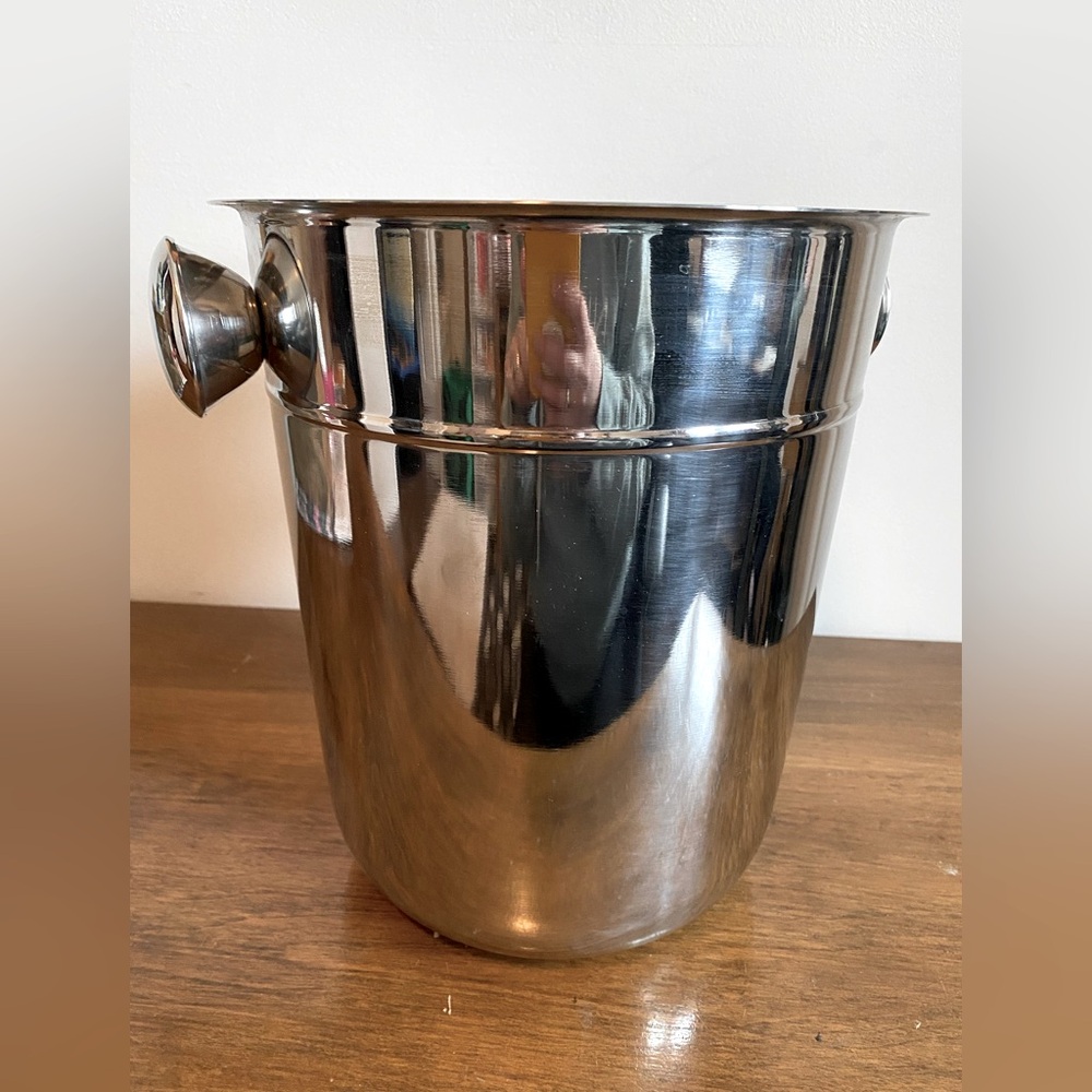 Stainless Steel Champagne Ice Bucket 🍾 - never used